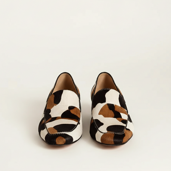 Liora | Mocassin à motif abstrait