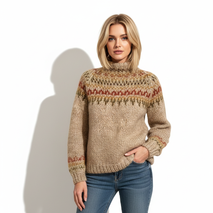 Sienna™ | Pull en maille nordique