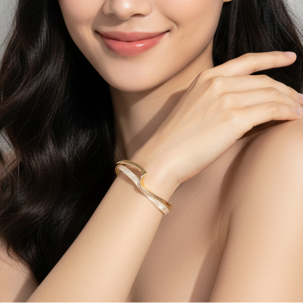 Bracelet Doré Élégant