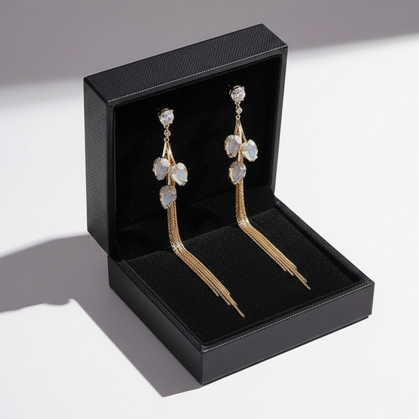 Boucles d'oreilles Crystal Blossom