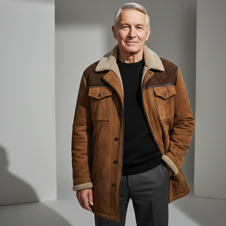 Pierre | Manteau long classique pour homme