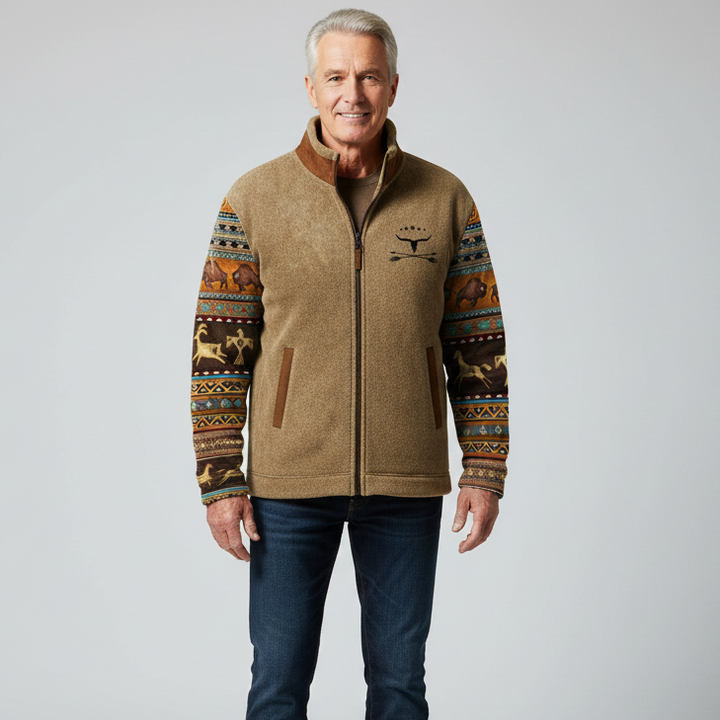 Matteo - Veste polaire décontractée pour homme