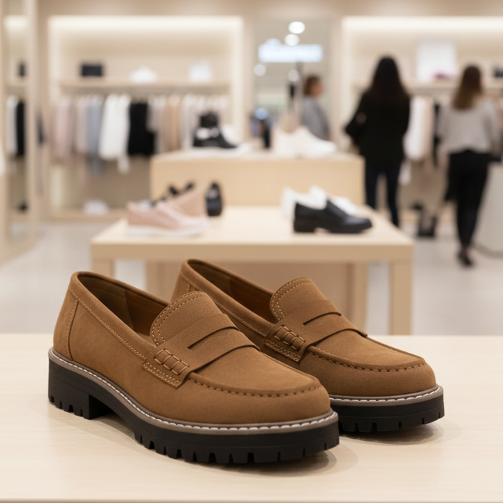 NADIA™ | Mocassins Intemporels en Daim