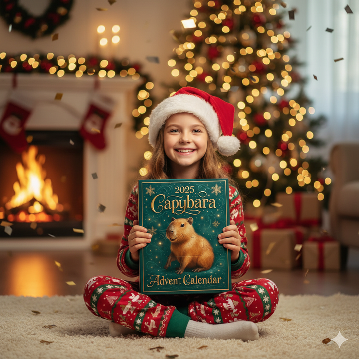 Calendrier de l’Avent Capybara 2025