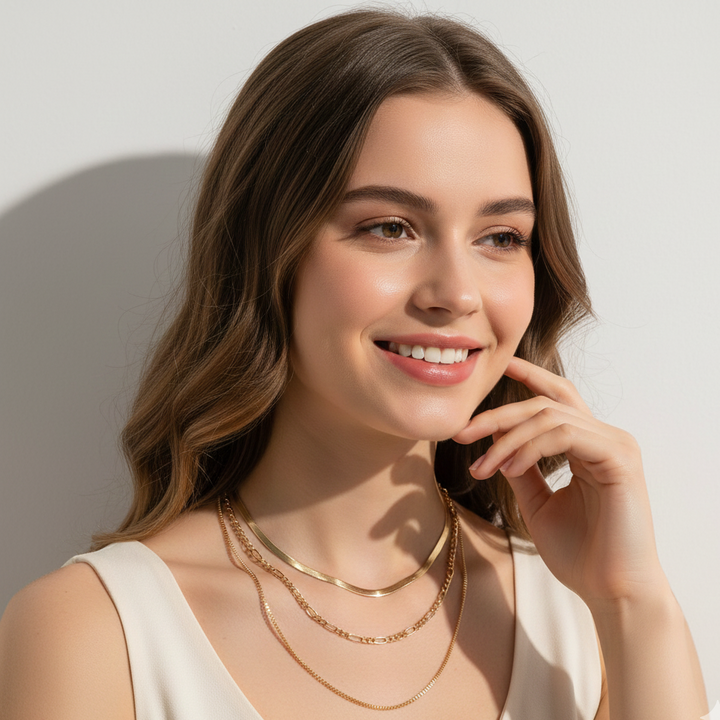 Collier Vintage Trois Couches