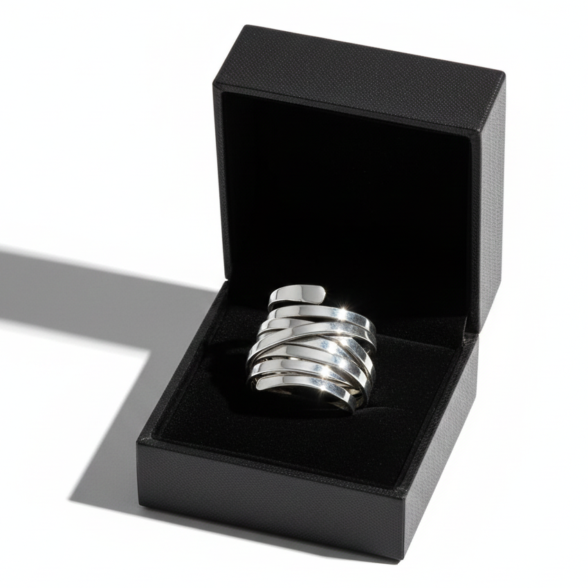 Bliss - Bague en Argent Massif Vintage