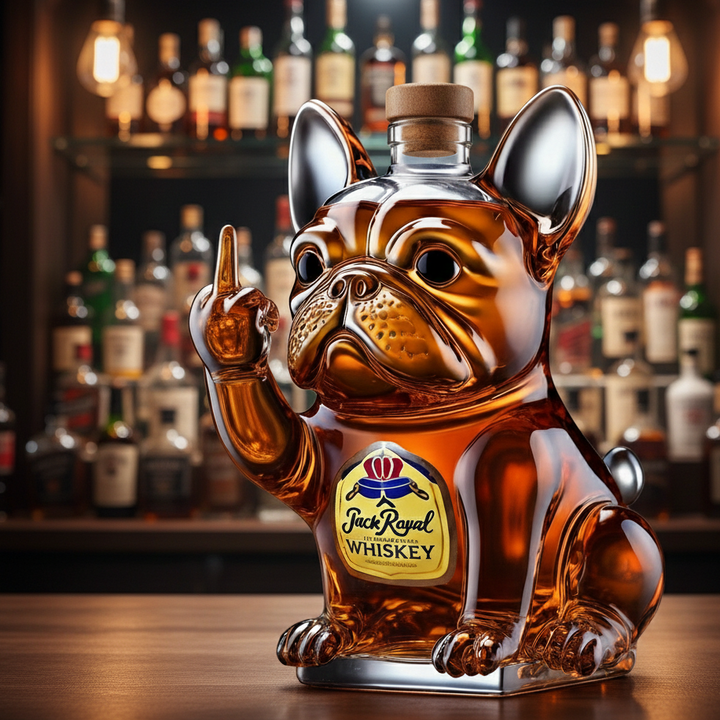 Bouteille de whisky pour chien
