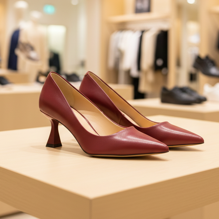 Alovi - Décolleté en Cuir Authentique