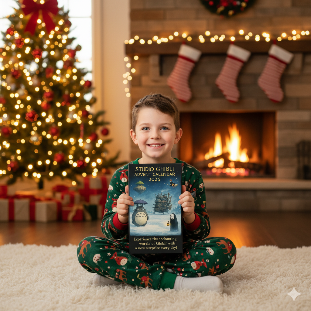 Calendrier de l'Avent 2025 des classiques du Studio Ghibli