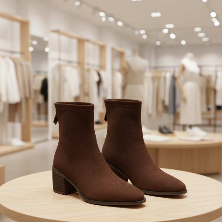 Giuliana | Bottines élégantes en daim