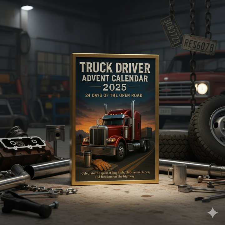 Calendrier de l'Avent 2025 pour les chauffeurs routiers