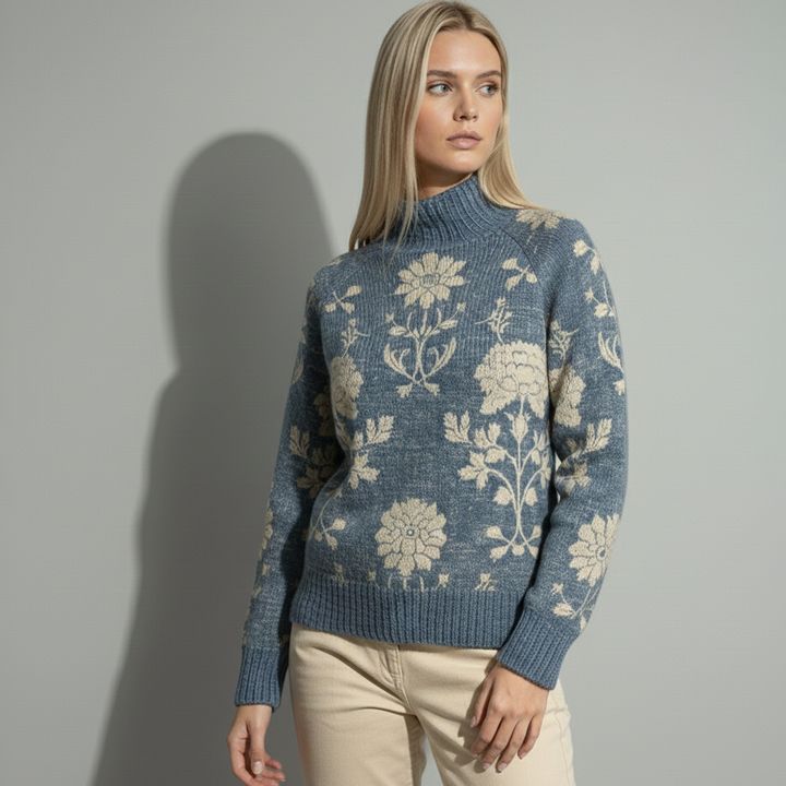 Ashley | Pull à col roulé chaud et élégant