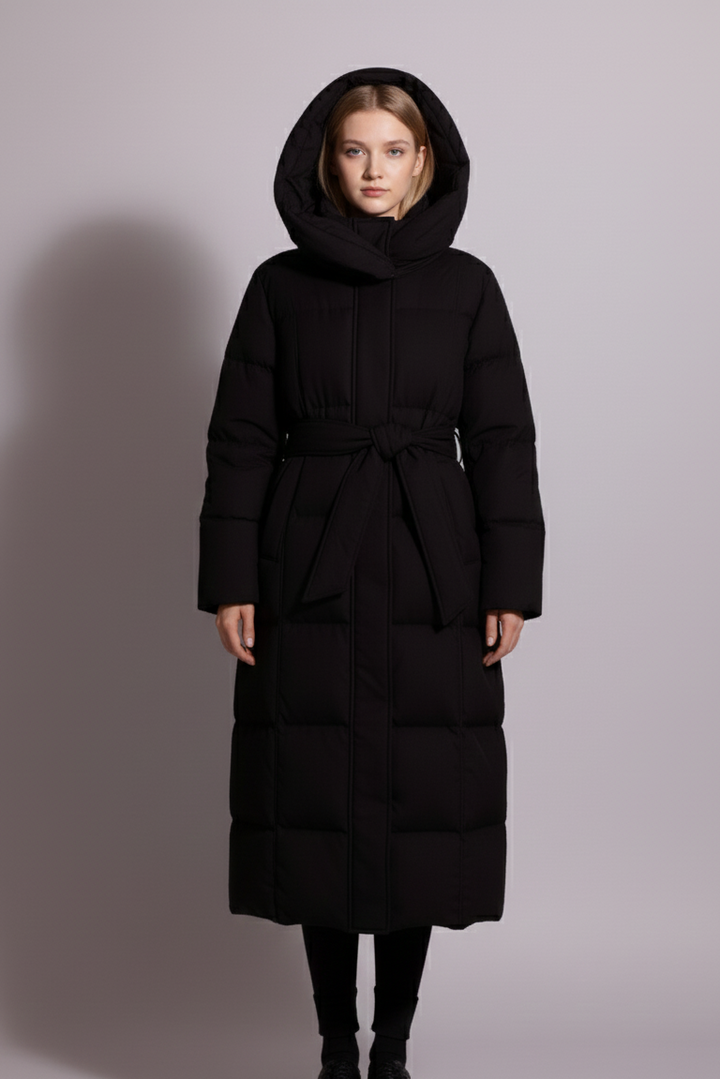 Carmen | Doudoune longue ceinturée