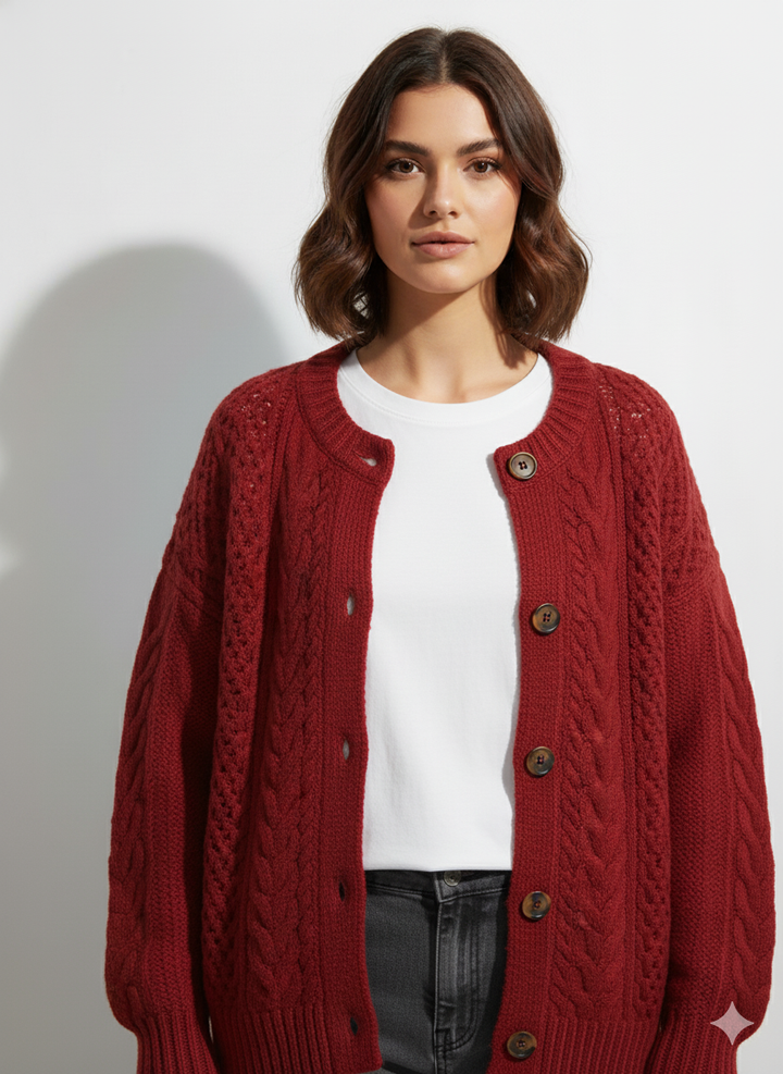 Doris™ | CARDIGAN À CÂBLES