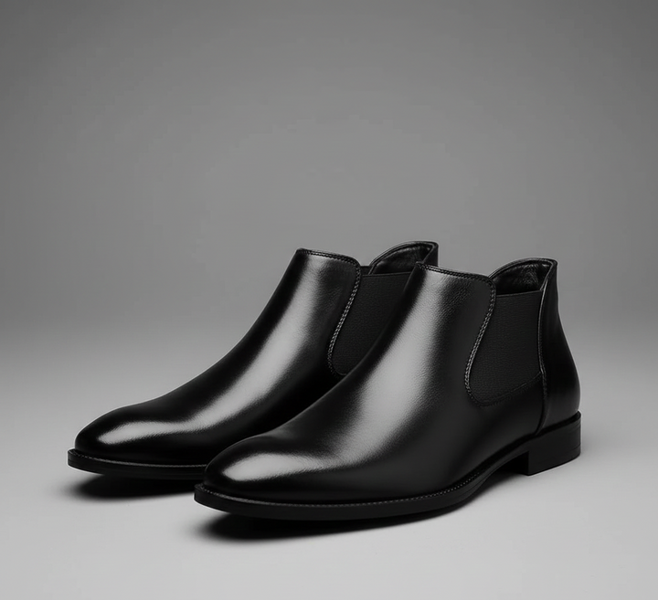 Simon - Bottines En Cuir Élégantes