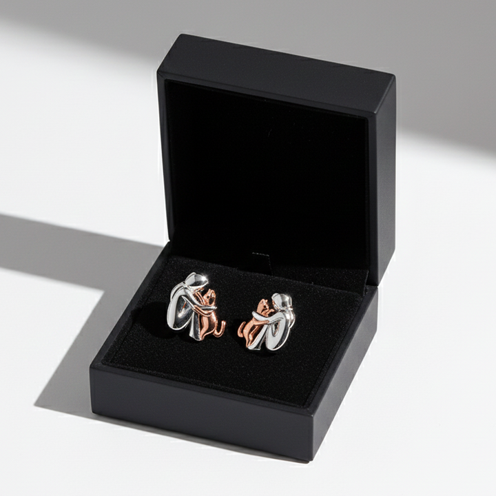 Luvare Paris™ | Boucles d'oreilles avec icône de chat