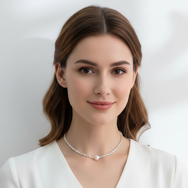 Collier De Perles Élégant