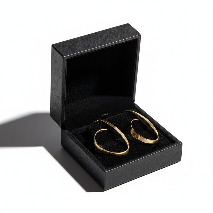 Boucles d'oreilles spirales délicieuses