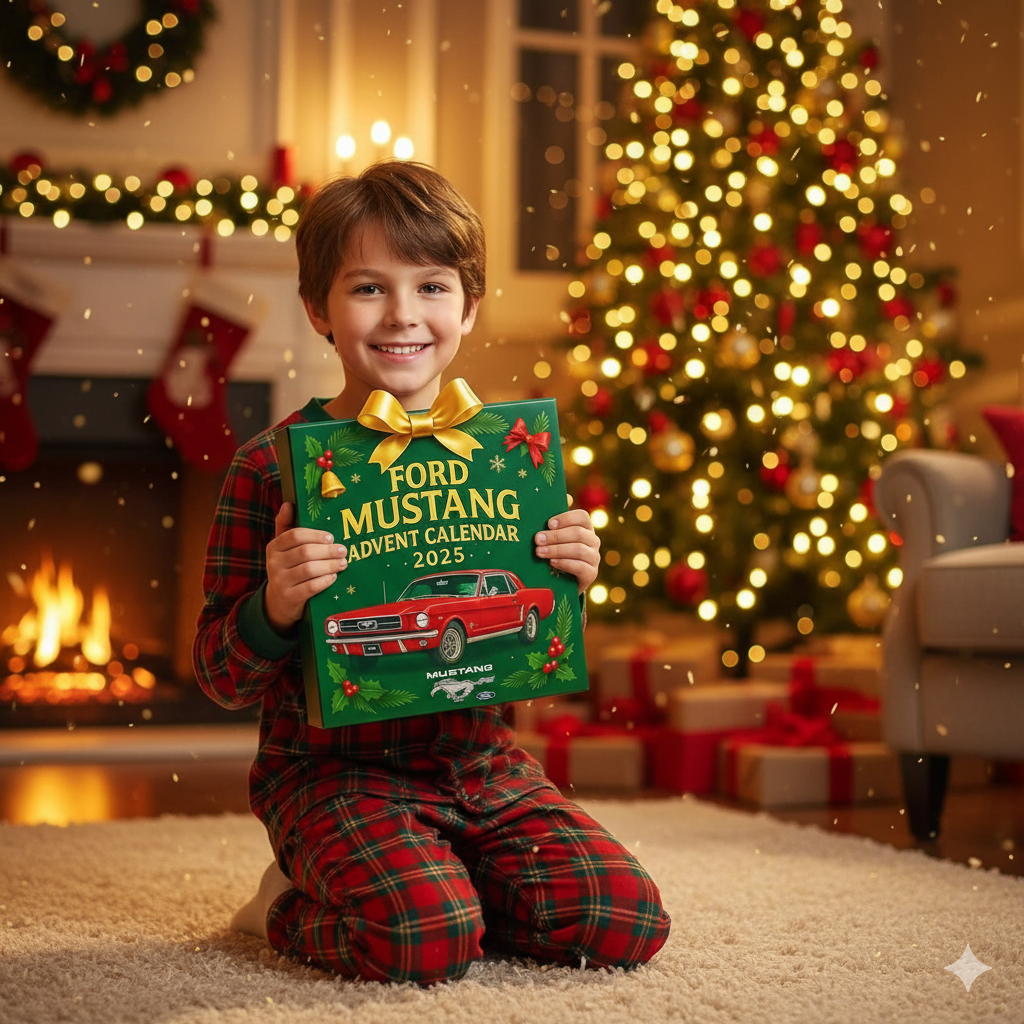 Calendrier de l’Avent Mustang 2025