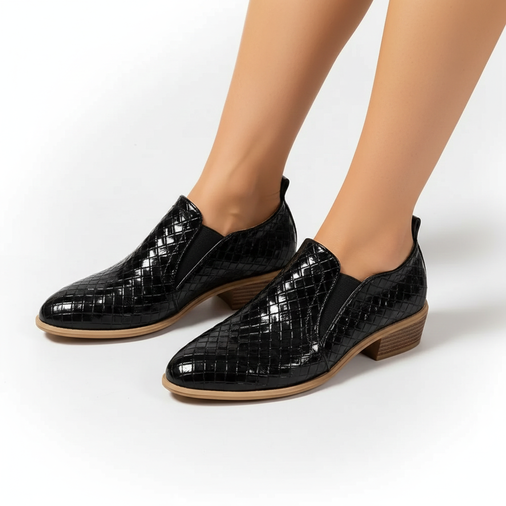 Adèle - Mocassins à talons pour femmes