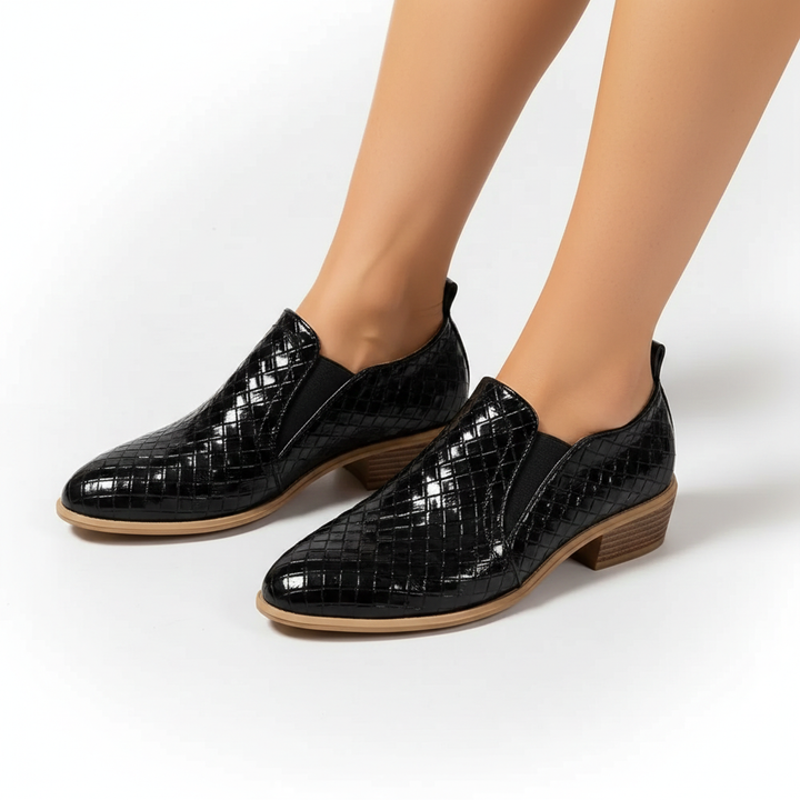 Adèle - Mocassins à talons pour femmes