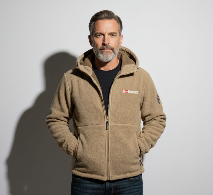 Nathaniel | Veste d'hiver en polaire thermique