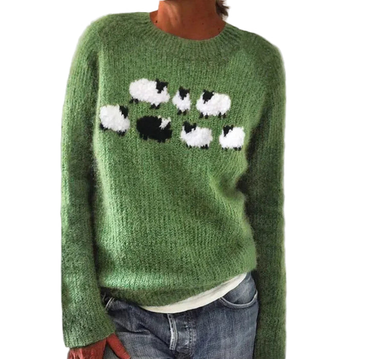 Poppy – Pull Rétro Douillet