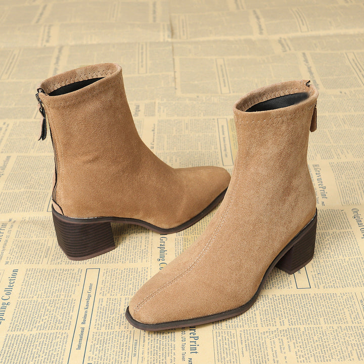 Giuliana | Bottines élégantes en daim