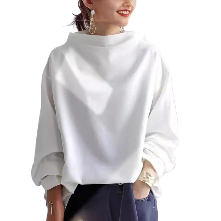 Lisa | Haut décontracté à col montant