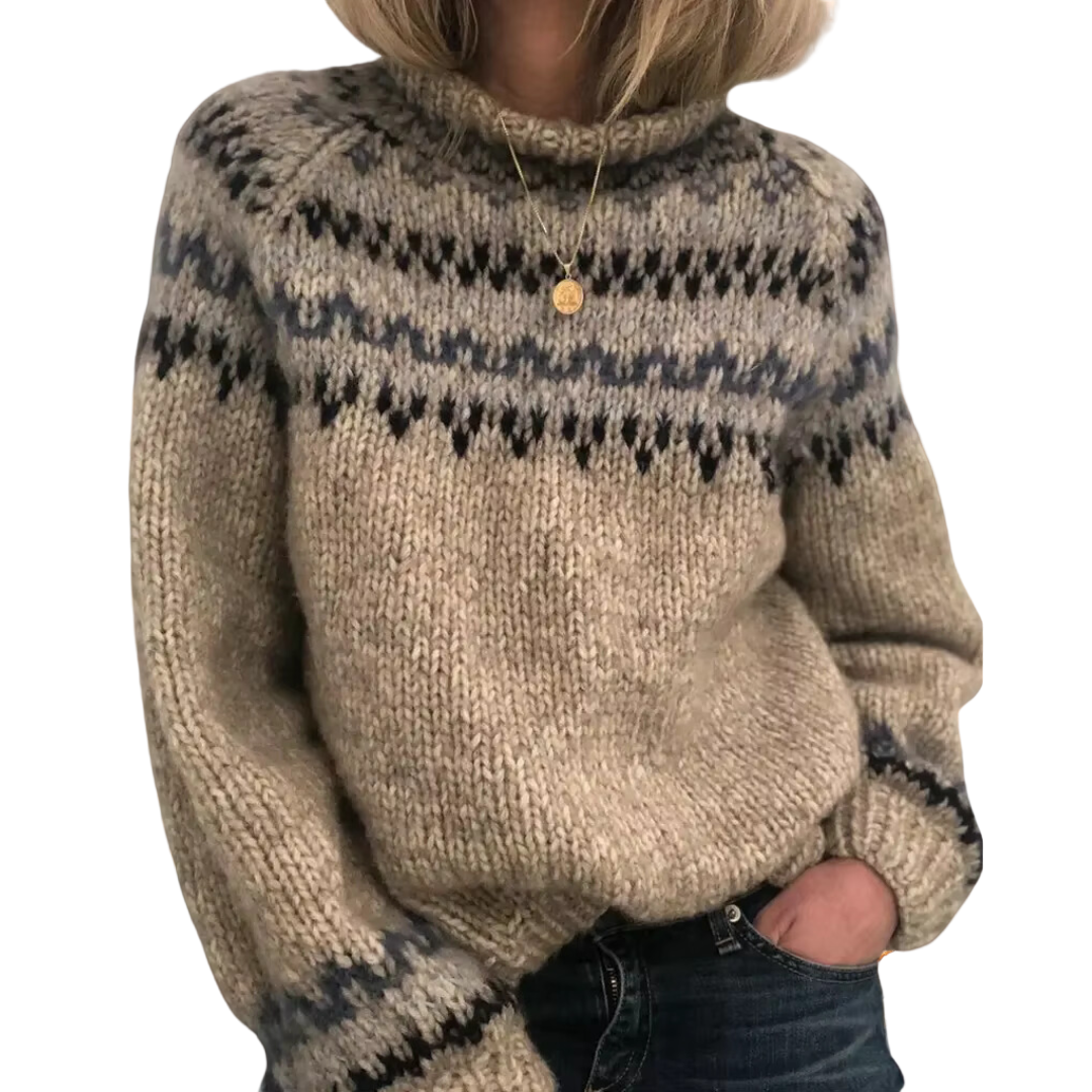 Sienna™ | Pull en maille nordique