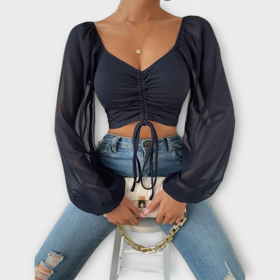 Jacqueline – Blouse Soirée Polyvalente