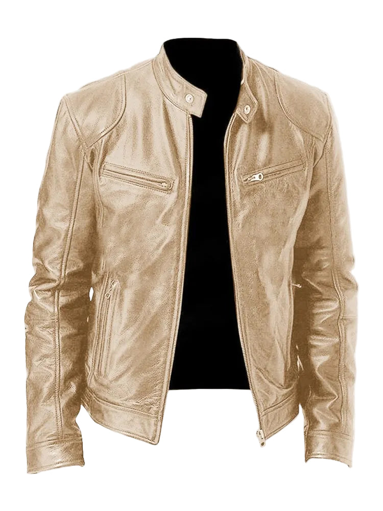 SCOTT | Veste en cuir saisonnière