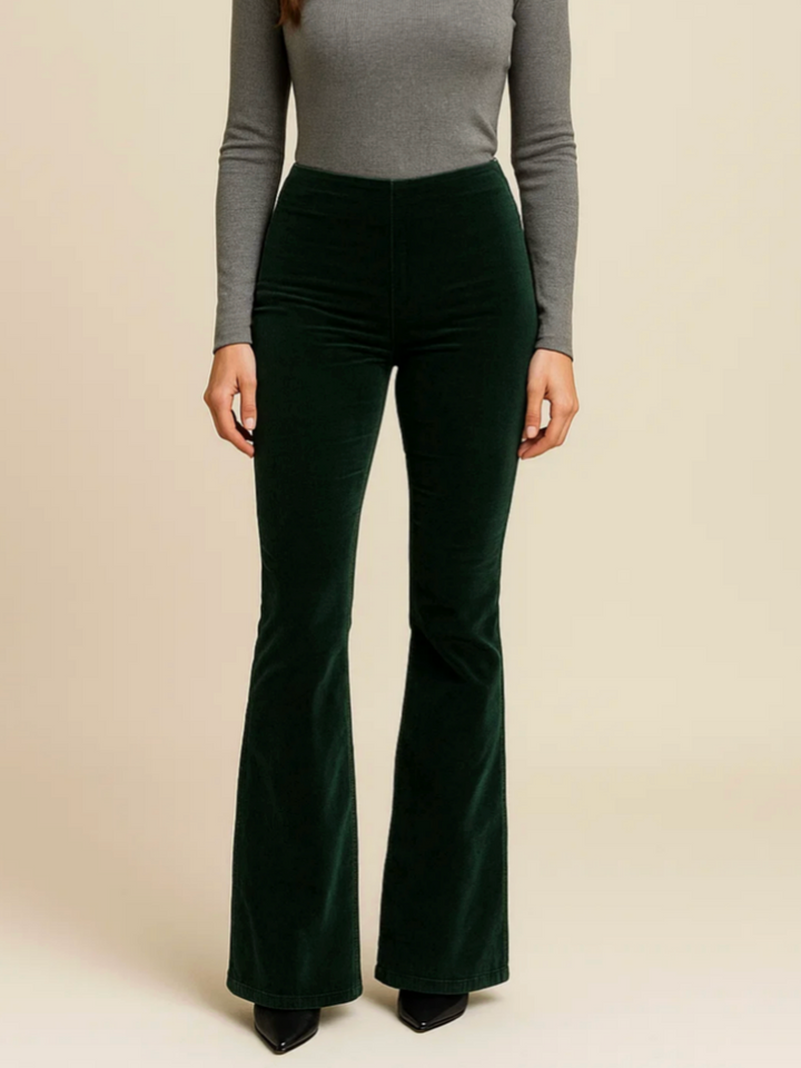 Chloé - Pantalon Flare Velours
