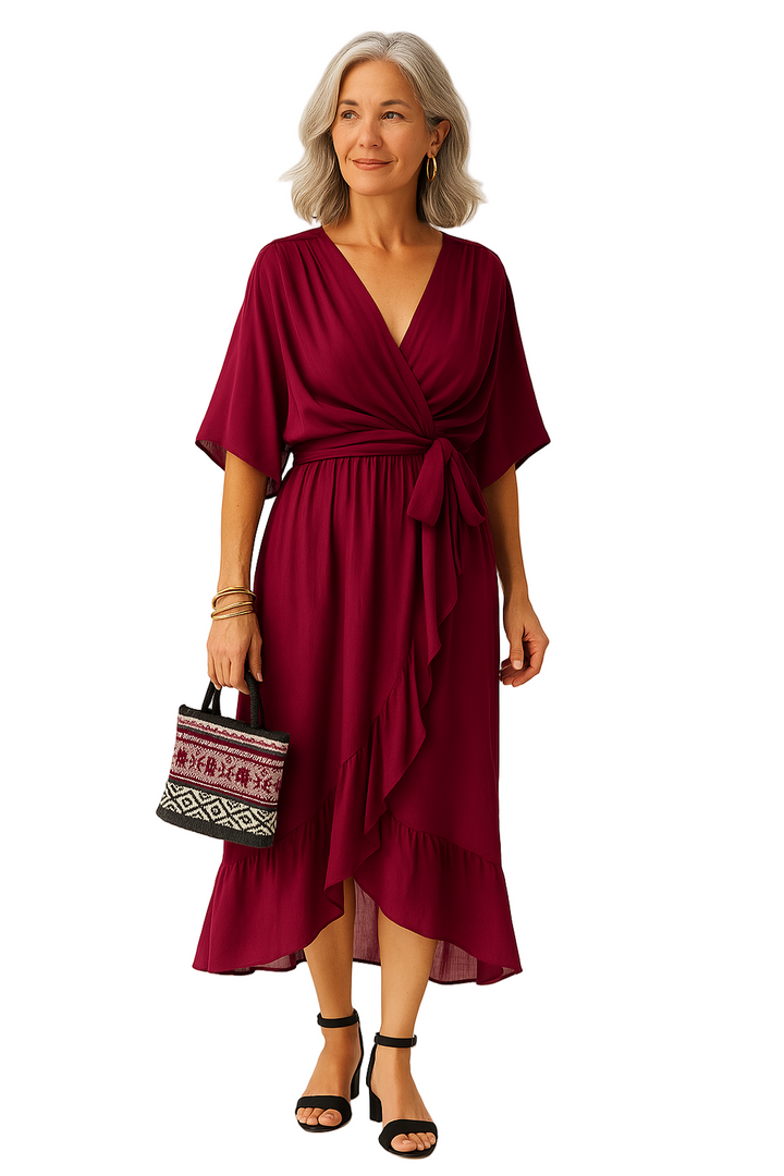 Charlotte - Robe Fluide Élégante