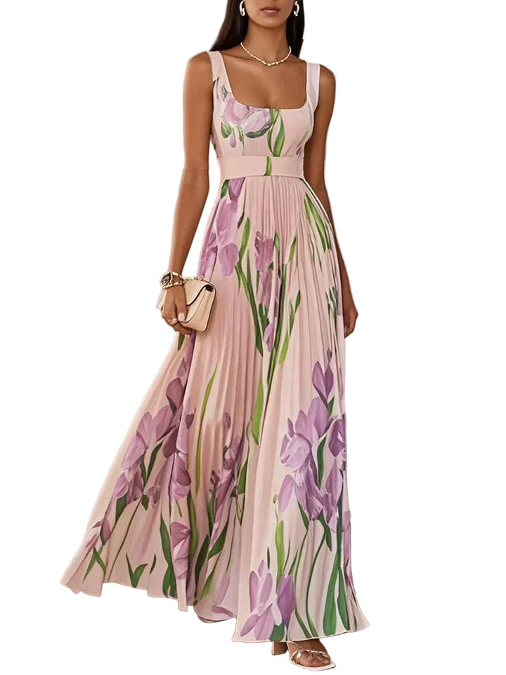 Felisa | Élégant robe longue à fleurs