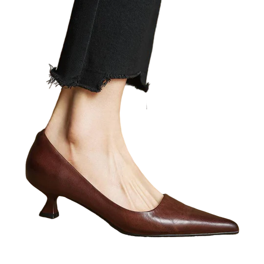 Alovi - Décolleté en Cuir Authentique