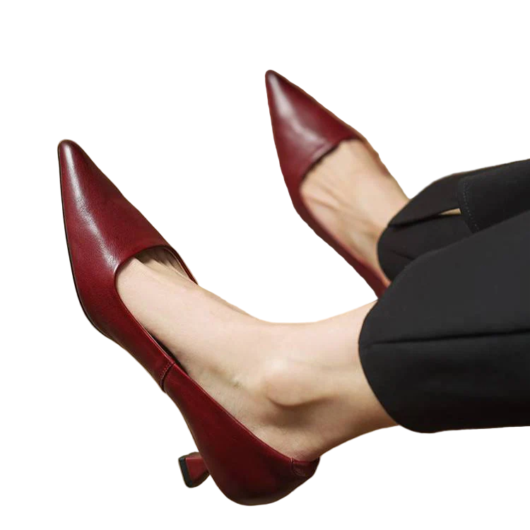 Alovi - Décolleté en Cuir Authentique