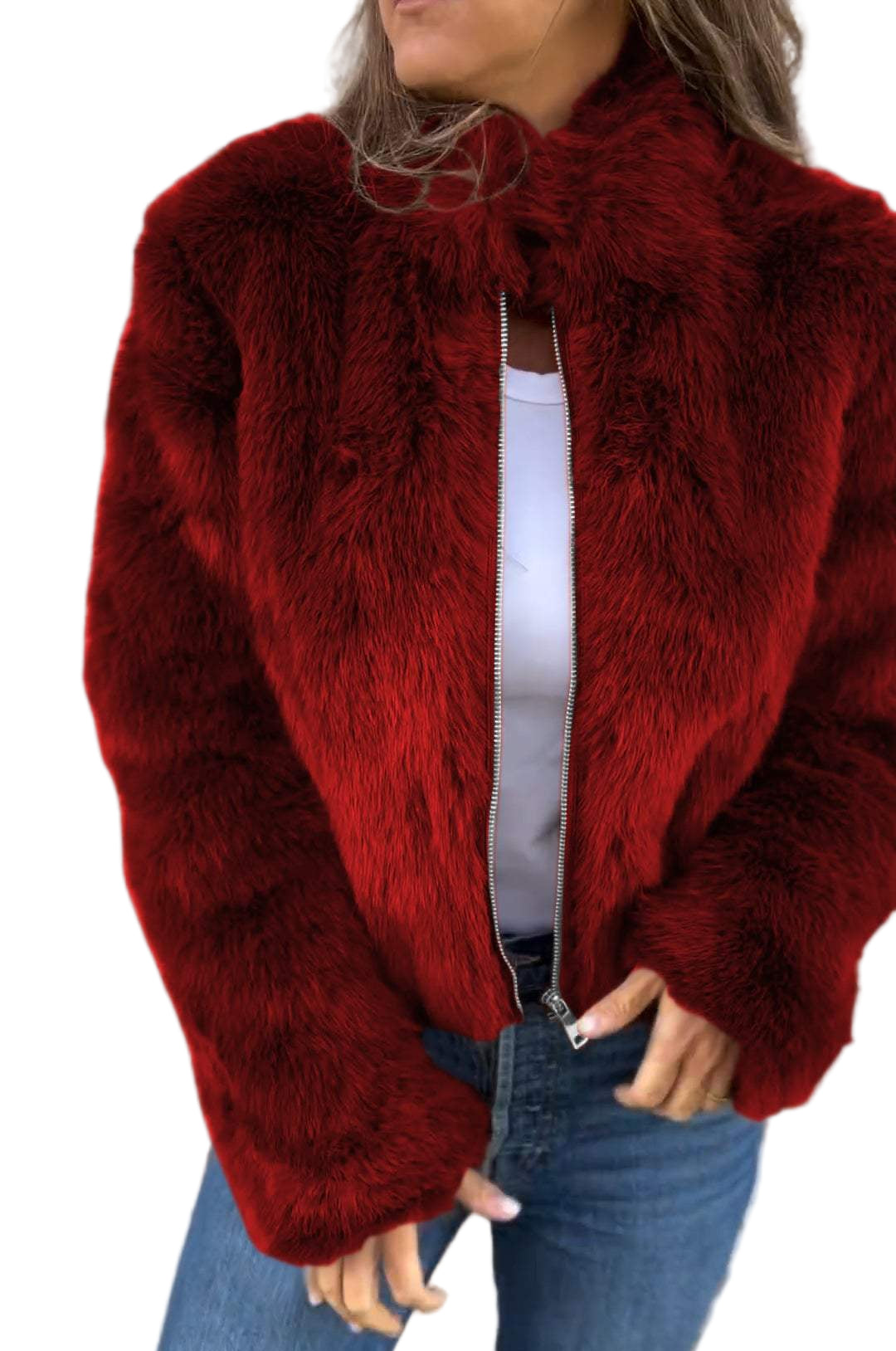 Emma™ - Veste de fourrure de luxe