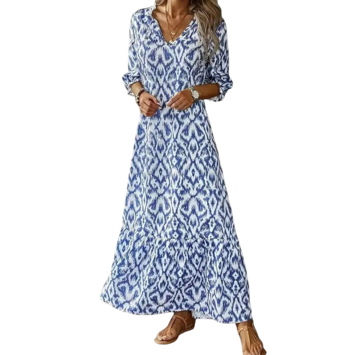 Clémence – Robe Longue Élégante