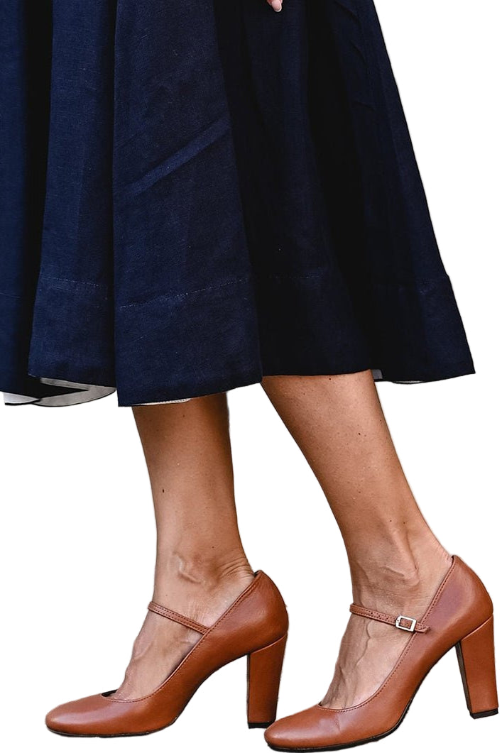 Nina | Sandales à talons bas