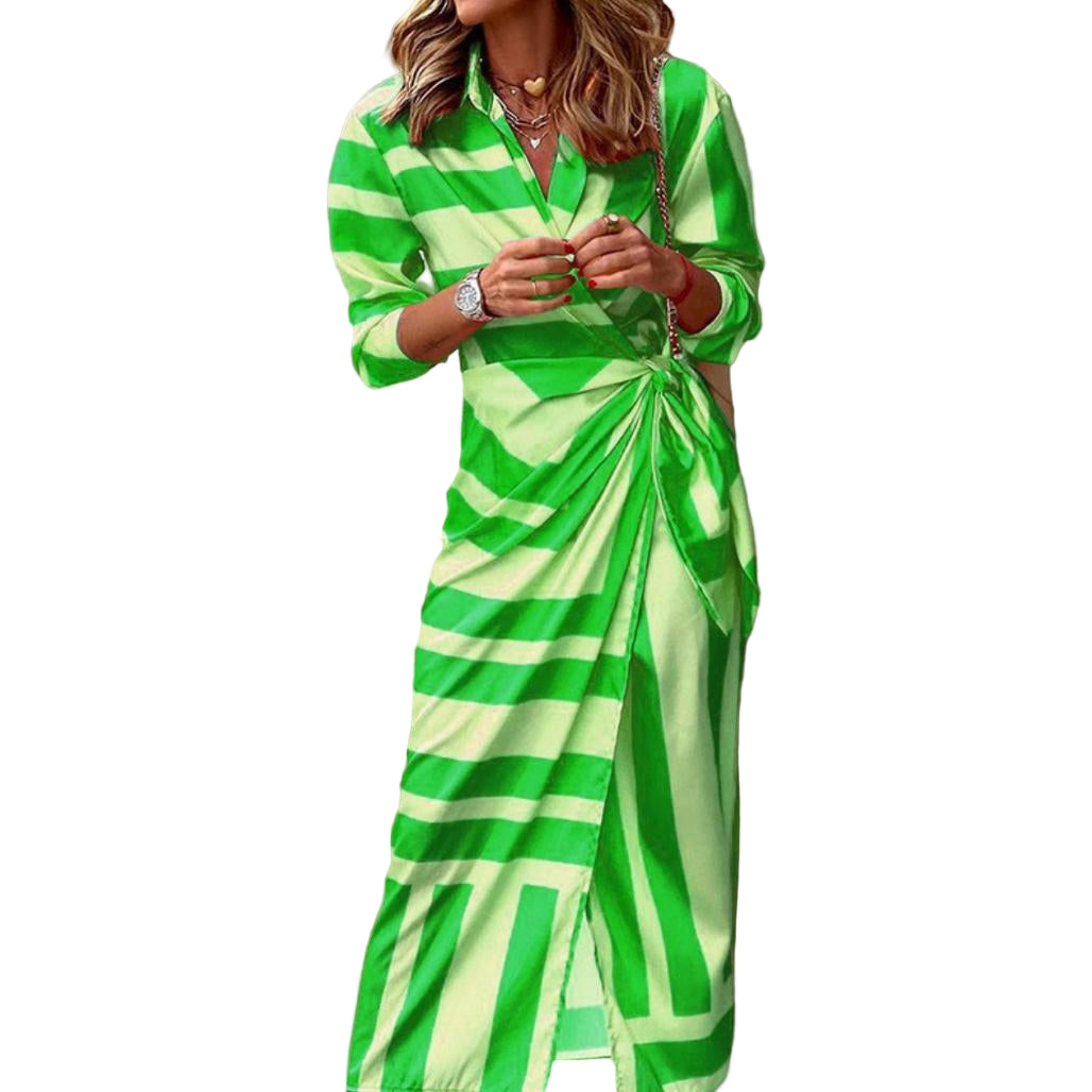 Amira - Élégante Robe Cache-Cœur