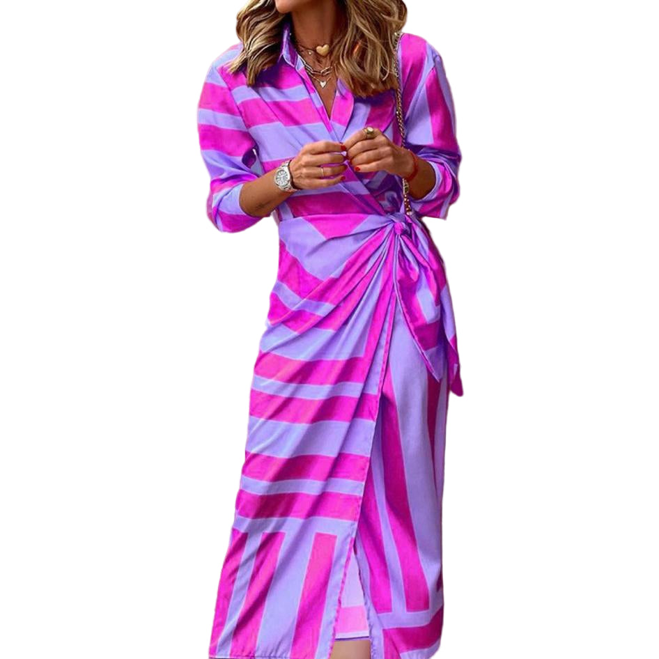 Amira - Élégante Robe Cache-Cœur