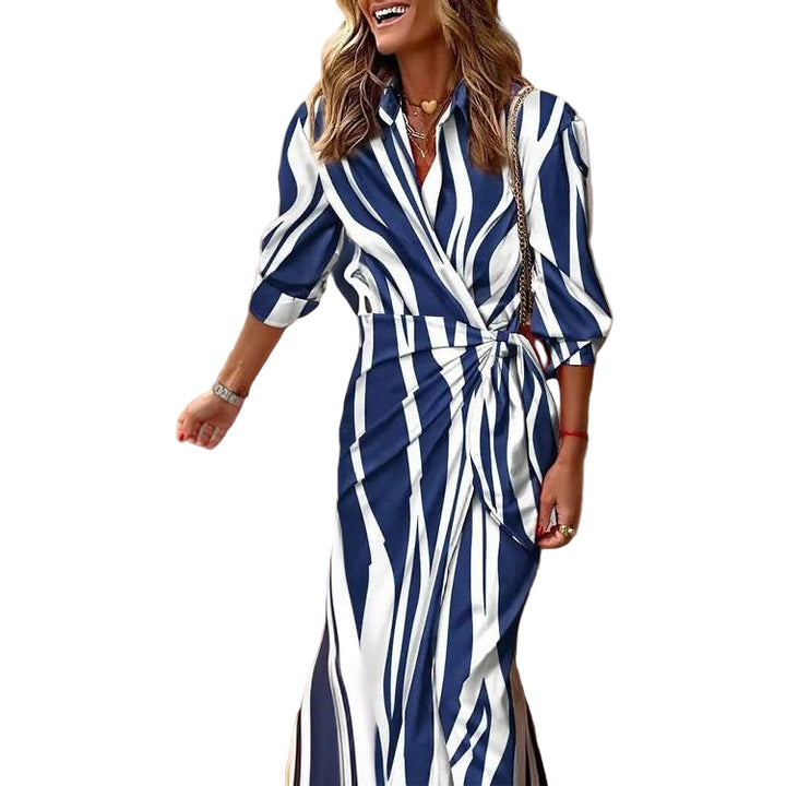 Amira - Élégante Robe Cache-Cœur