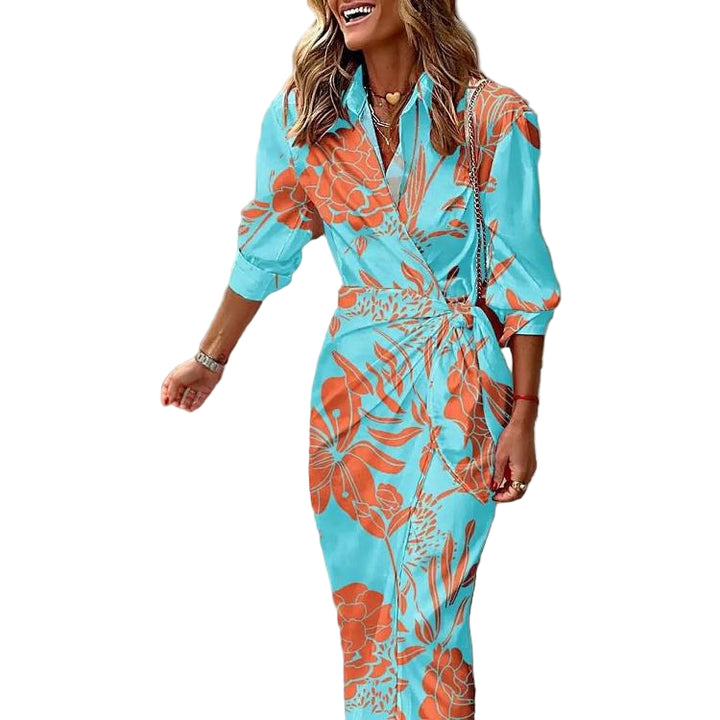 Amira - Élégante Robe Cache-Cœur